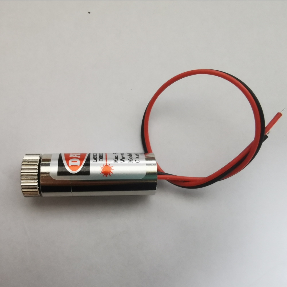 12mm 50mw 20mw 10mw 5mw red laser module 650nm red laser head adjustable focal 3V-4.5V laser dot shaped cross