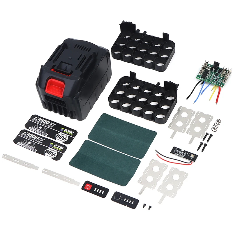 Battery Case Li-Ion Battery Case Circuit Board PCB for Lomvum Zhipu Hongsong Jingmi Makita Detection protection battery
