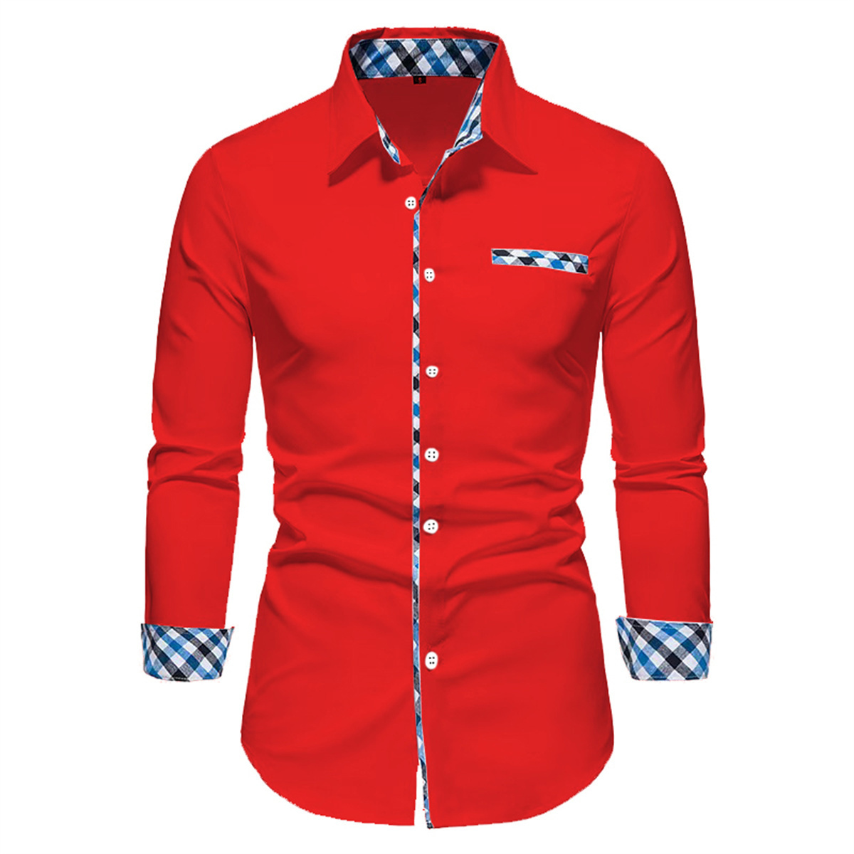 Polo de tela de alta calidad para hombre, camisa empalmada de Color sólido de manga larga para oficina de negocios, ocio callejero al aire libre, superventas, 2023