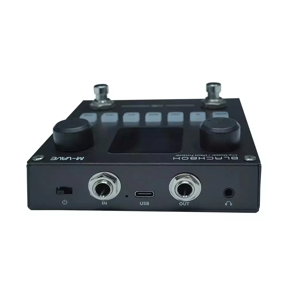 M-VAVE Blackbox Chitarra/Basso AMP Modeler Processore multieffetto ricaricabile per basso elettrico