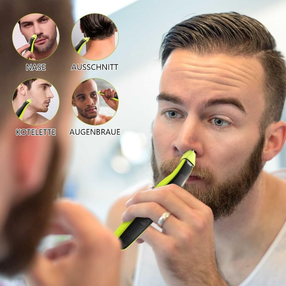 Portable Replacement Blades Heads 360 Degree Dual Edge Blades Nose Hair Trimmer Accessories One Blade for Philips