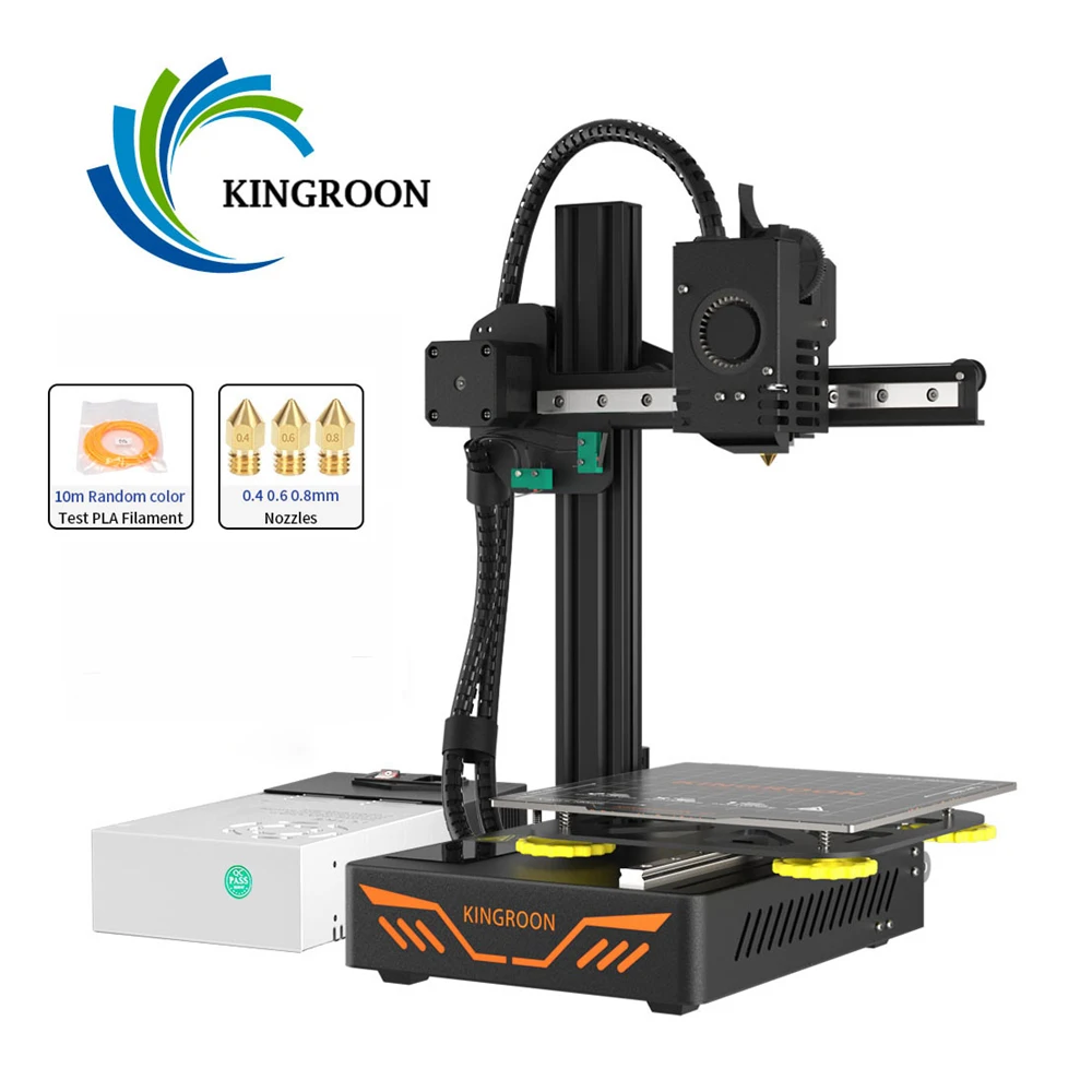 KINGROON KP3S imprimante 3D impression de haute précision améliorée bricolage FDM Kit d'imprimante 3d écran tactile KP3S taille d'impression 180*180*180mm