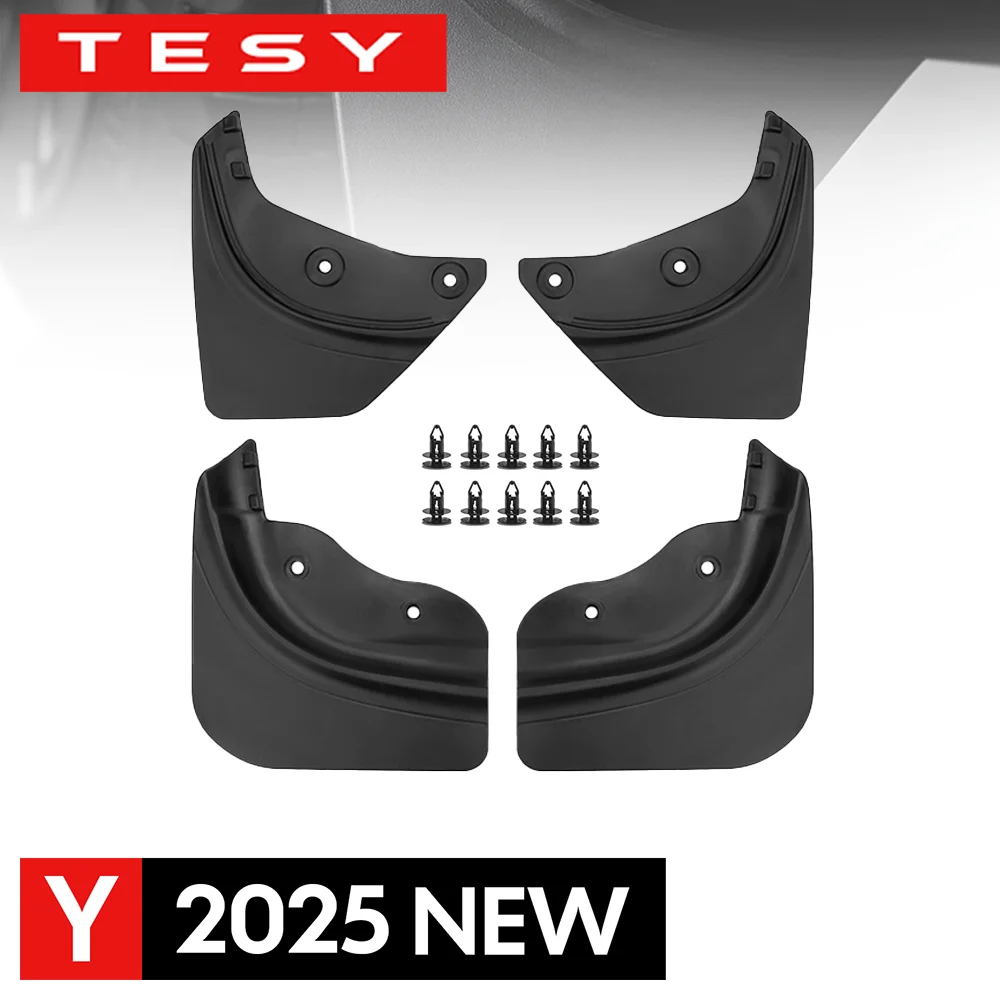 Chlapacze błotniki przednie tylne TPE do Tesla Model Y Juniper 2025 Launch