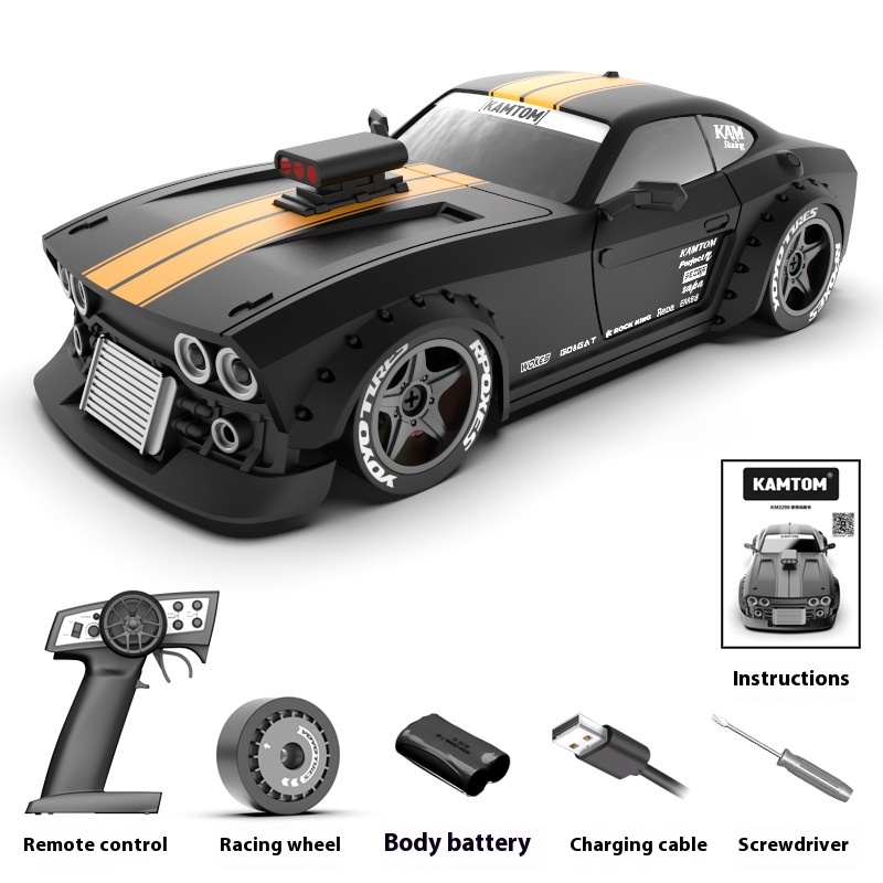 Kamtom-子供と大人のための四輪駆動のおもちゃの車,rcリモコン,ドリフトモデル,高速充電,男の子のためのレーシングギフト