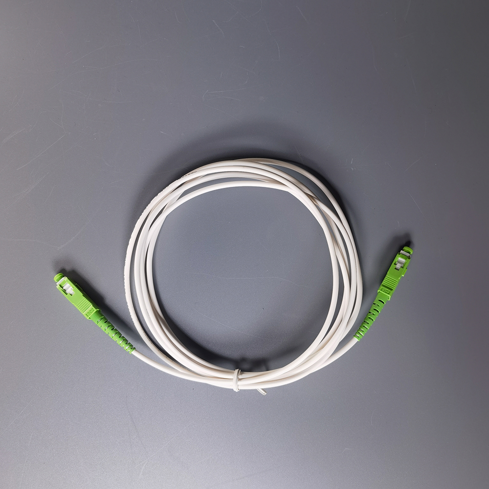 1,5 m 2 m 3 m Patchcord światłowodowy SC/APC-SC/APC Jednomodowy kabel światłowodowy fibra optica FTTH