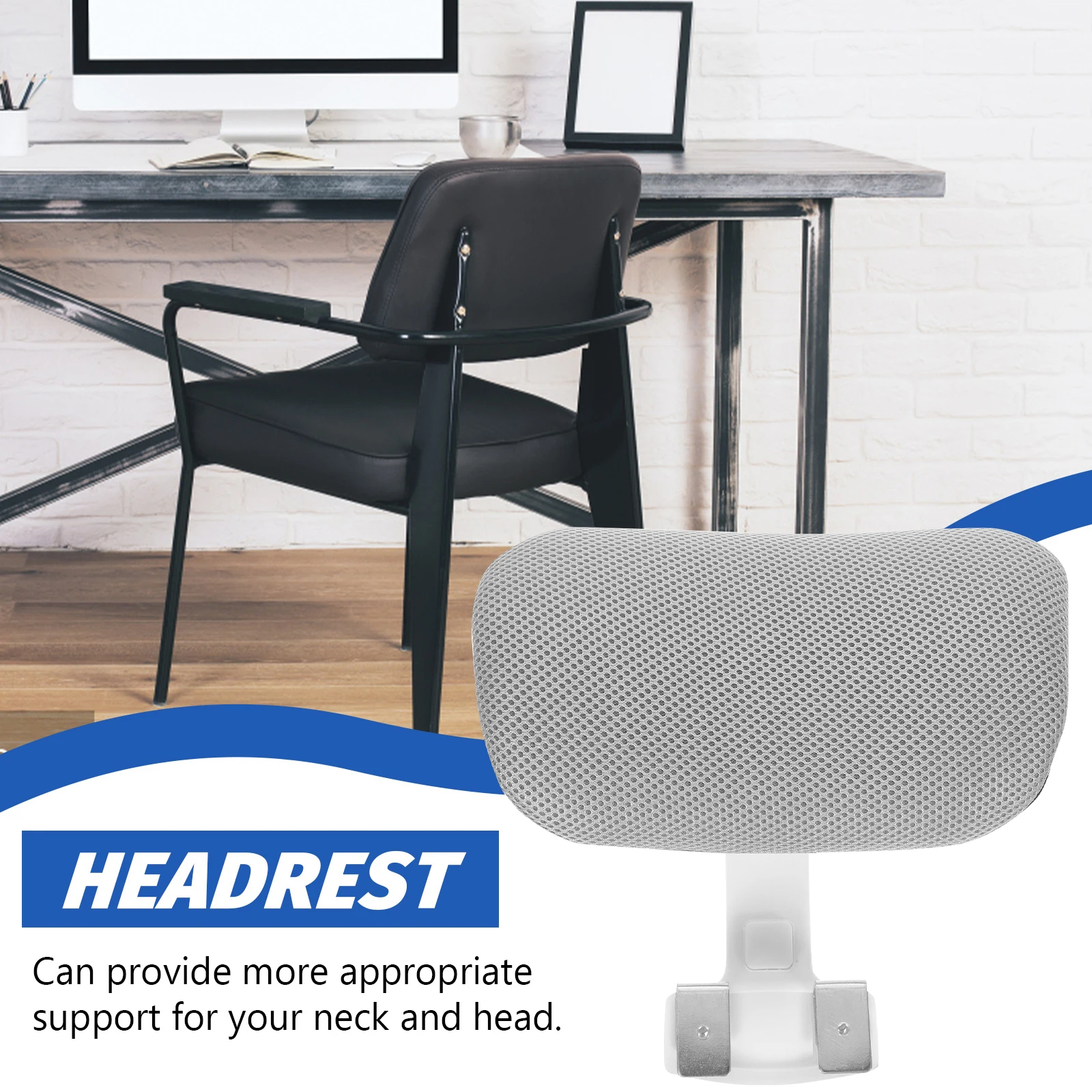Office Computer Chair Headrest Retrofit Adjustable Computer Chair Head Pillow Office Chair Headrest Attachment Chair Pillow 2025