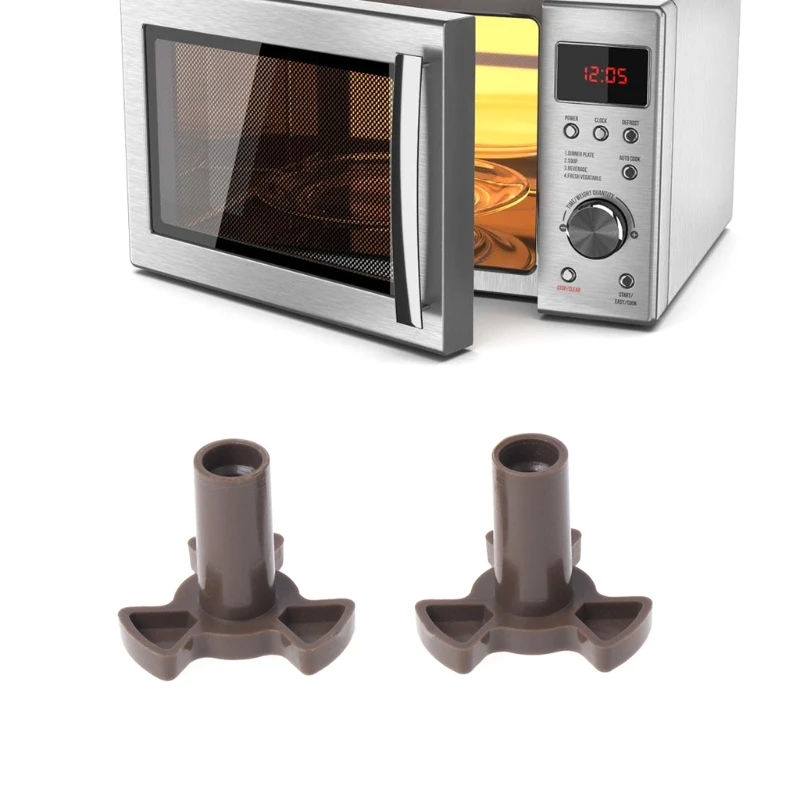 2 Chiếc Đa Năng Lò Sóng Bàn Xoay Khớp Nối Tấm Hỗ Trợ Ổ Đĩa Đứng Cog Dụng Cụ