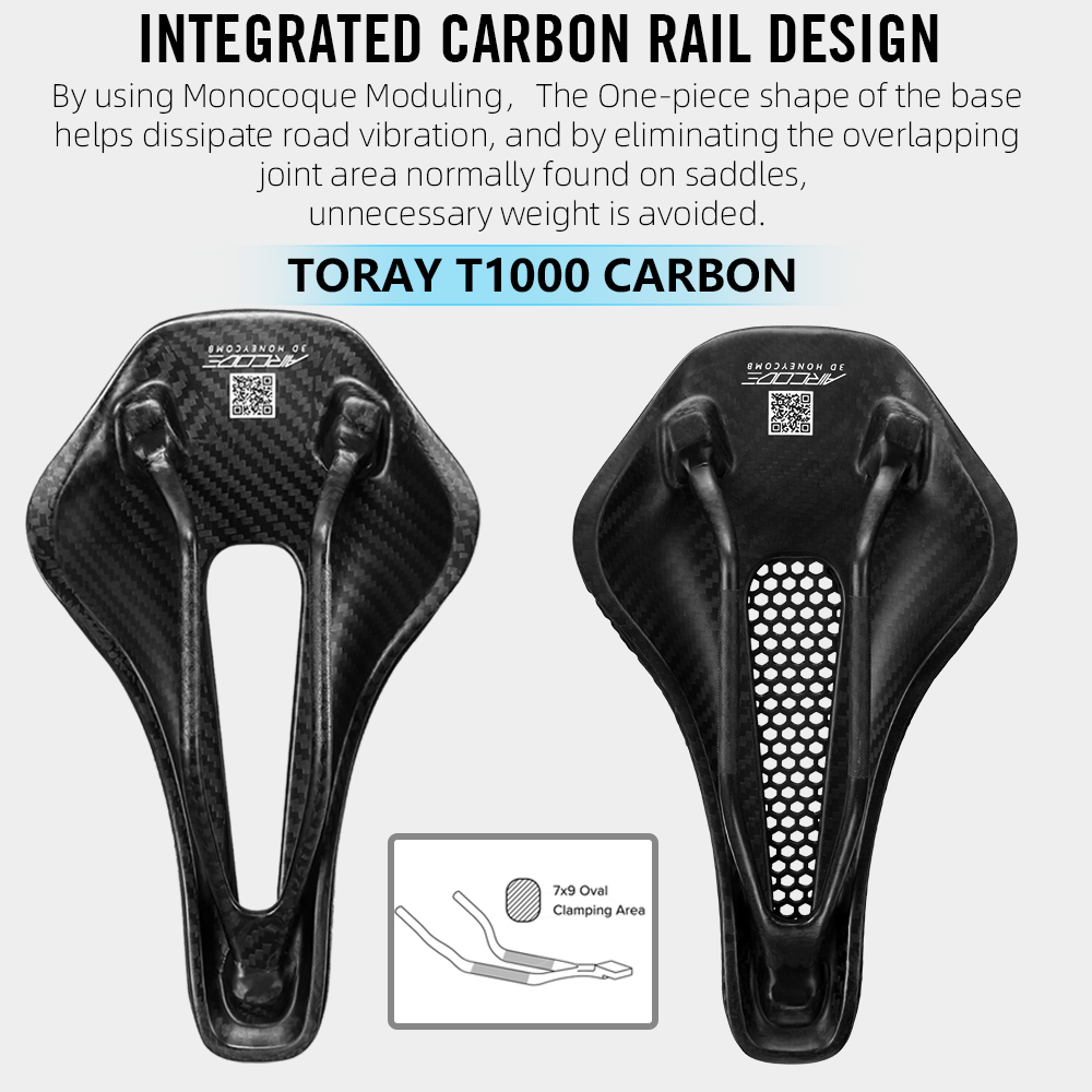2024 ryet 3d impresso sela ultraleve oco confortável completo de carbono mtb bicicleta corrida estrada ciclismo assento peças almofada