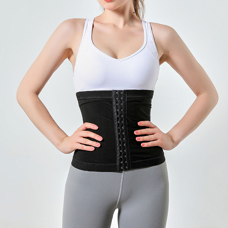 Schnalle Taille Trainer Burst Schweiß Korsett Sauna Abnehmen Gürtel Schweiß Körper Brennen Shaper Gewichtsverlust Breasted Taille Training Bauch