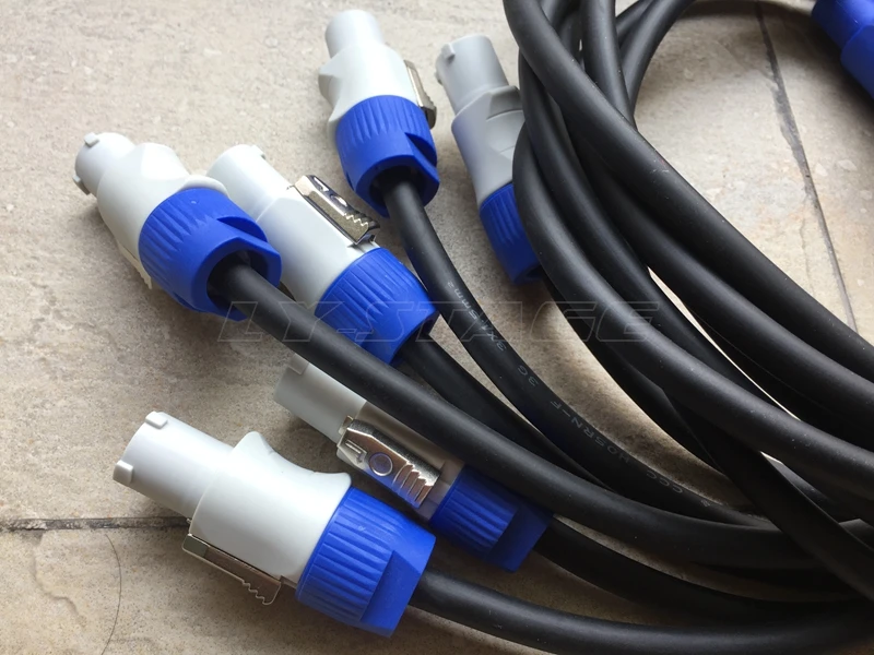 1-10M AC Power Cable for Beam Moving Head Light Beam 5R/7R Moving Head Light Extension Powercon Cable