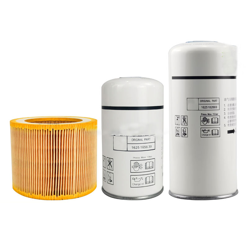6221372850   + 6211472550   + 6211473950   Luftfilter-Set, passend für die Reparatur und Wartung von Quincy-Luftkompressoren. Ersatzfilter-Sets