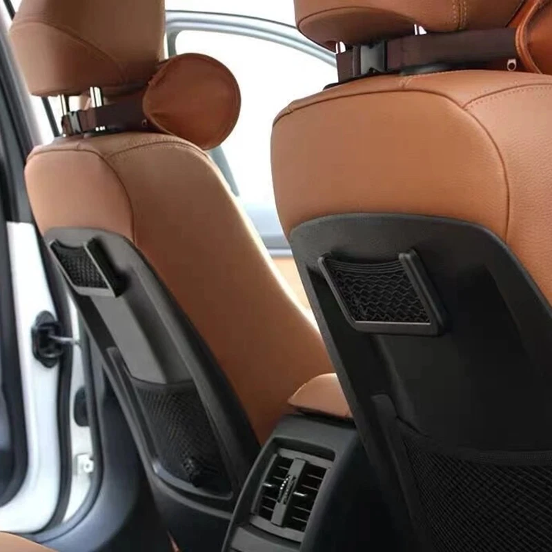 4 pezzi sedile automatico lato interno posteriore articoli vari tasca in rete borsa portaoggetti rete per telefono tasca portaoggetti per auto reti flessibili elastiche
