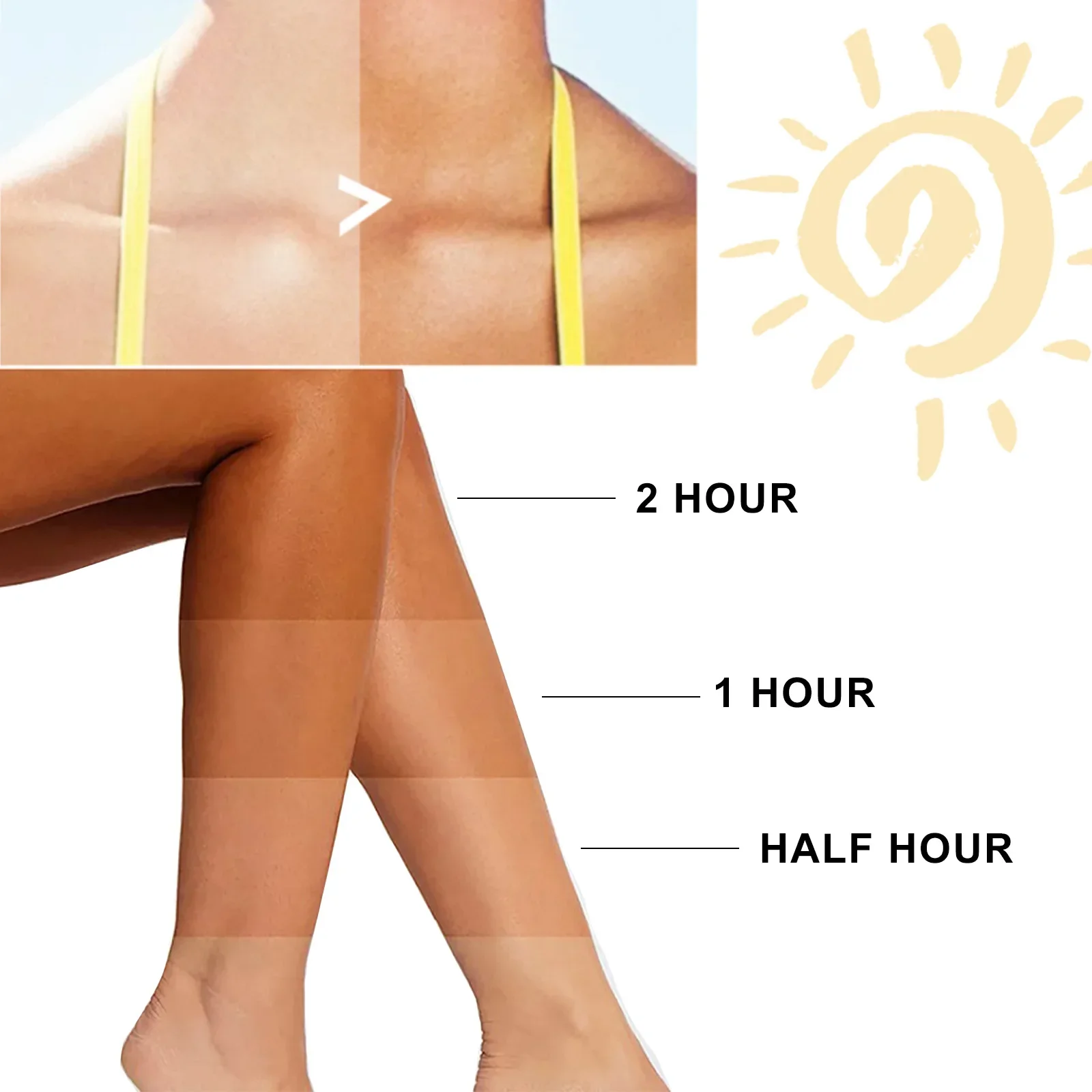 Crema de autoayuda rápida para hombre y mujer, loción bronceadora corporal, aceite restaurador, verano, playa, 2022