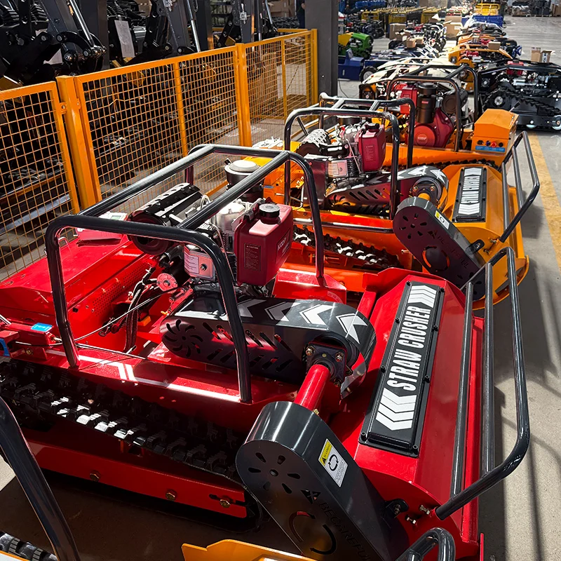 Maßgeschneiderte hochwertige CE-zugelassene Grasschneidemaschine, Raupen-Freischneider für die Landwirtschaft, elektrischer ferngesteuerter Roboter-Rasen