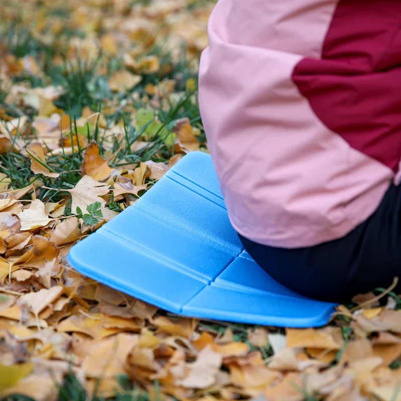 Estera plegable antihumedad, aislamiento portátil para exteriores, estera para asiento de senderismo antihumedad, estera a prueba de humedad de espuma XPE