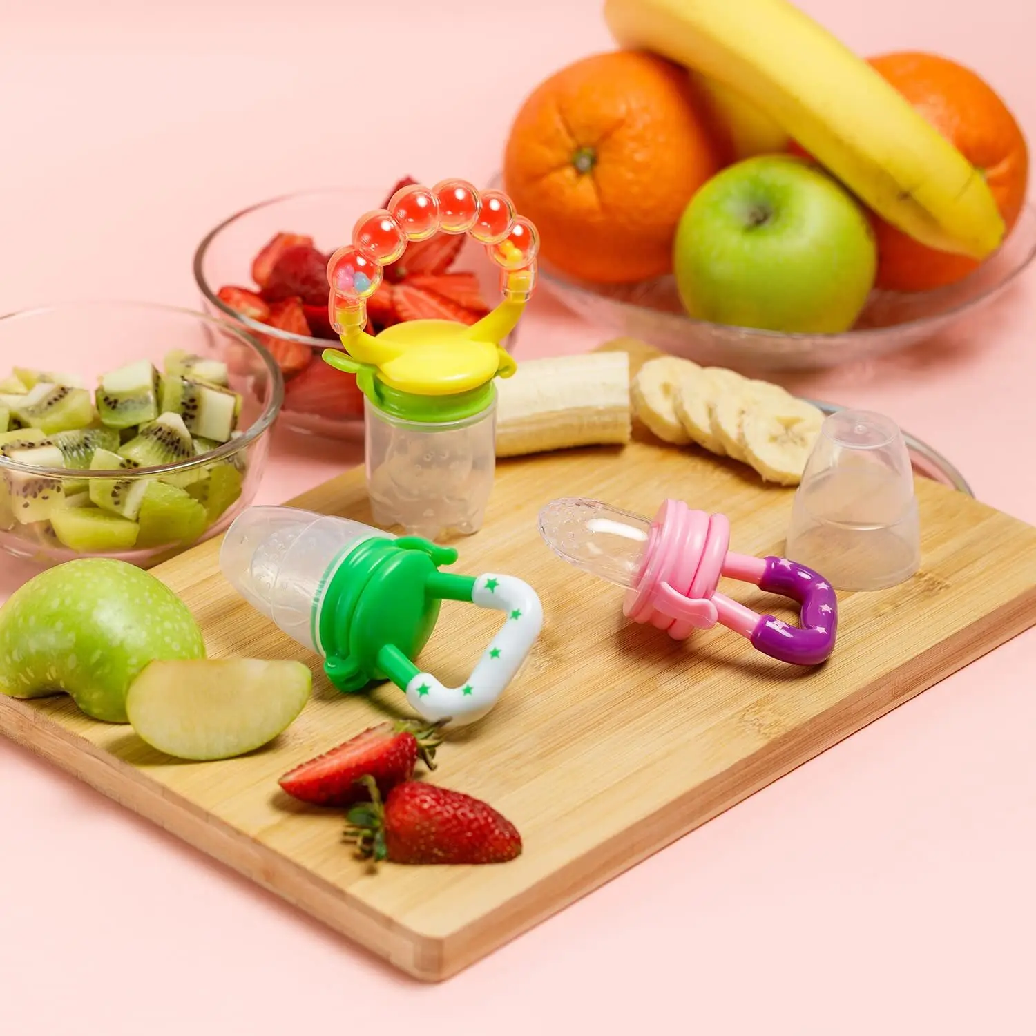 ベビーフルーツと野菜楽しい子供咬傷シリコーン歯が生えるスティック新生児米ペースト幼児食べるフルーツ援助 Shenqi
