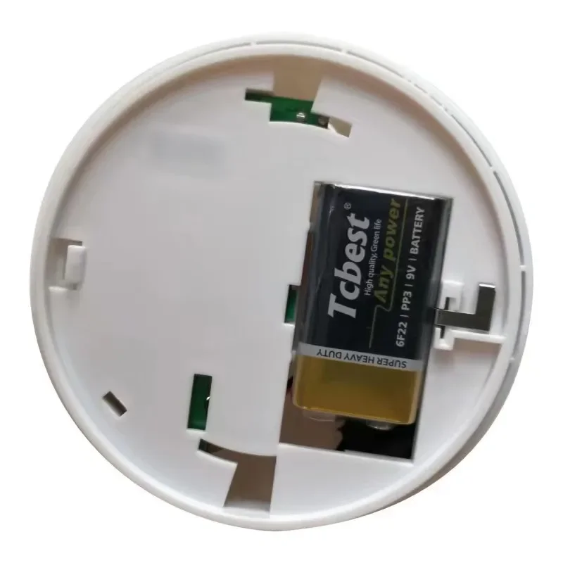 Wireless Smoke and Temperature Detector Fire Alarm Sensor 433MHz EV1527 For Home Smart Home Security Protection