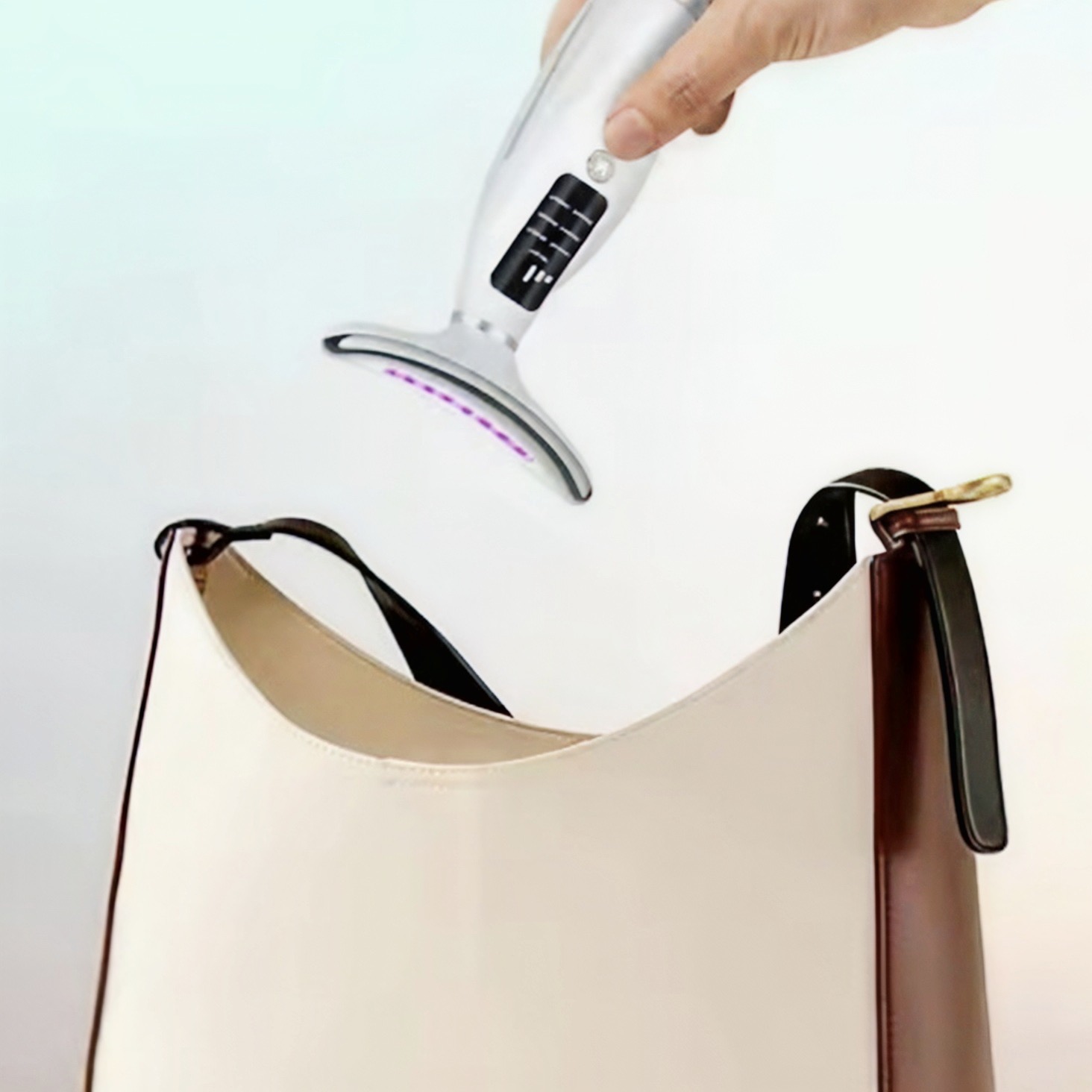 7色ガルバニックマシン - 顔と首の赤色光療法、しわ、二重あご、顔の振動マッサージツール