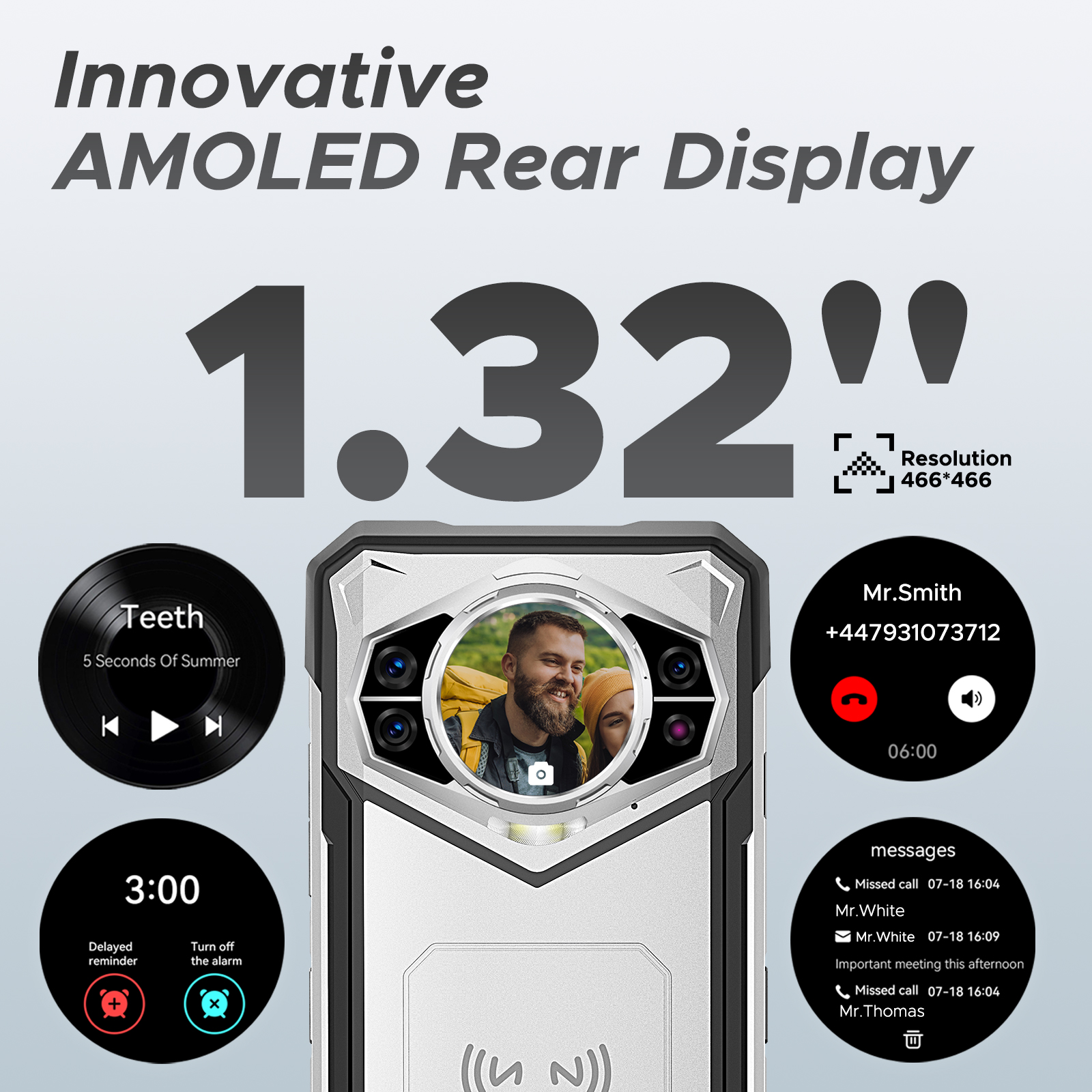 Global Version Doogee S200 5g Rugged Phone 12Gb 256Gb 6.72" Display 100Mp Ai Main Camera 10100Mah/33W Smartphone Android 14 Nfc