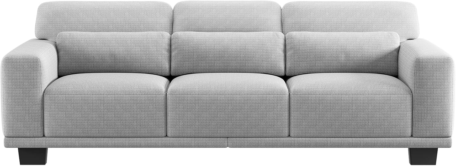 Amada 89" Sofa,3 Seater Sofa Couch for Living Room,Modern Couch with Deep Seats &Wide Armrests,Comfy Sofa