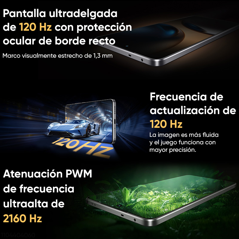 Wereldwijde versie realme GT 7 5G AI Smartphone MTK Dimensity 9400e 6000nits Pro-Esports Display 7000 mAh Batterij 120W Ultra Charge