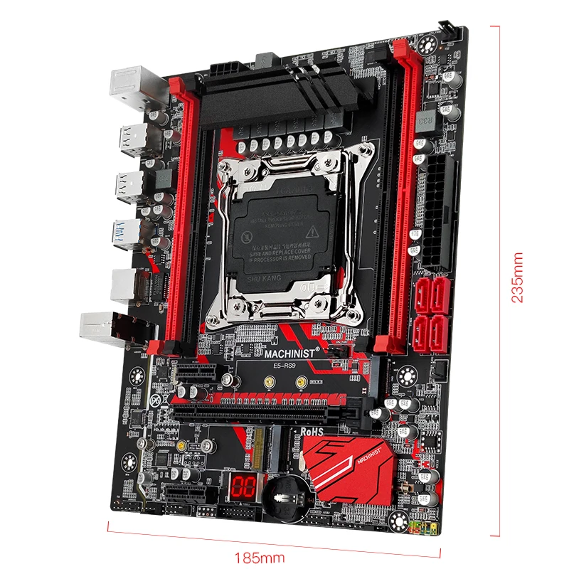 Maschinist rs9 x99 Motherboard-Kit lga 106-3 Set xeon e5 2011 v4 CPU DDR4 16GB RAM-Speicher Combo nvme m.2 vier Kanäle
