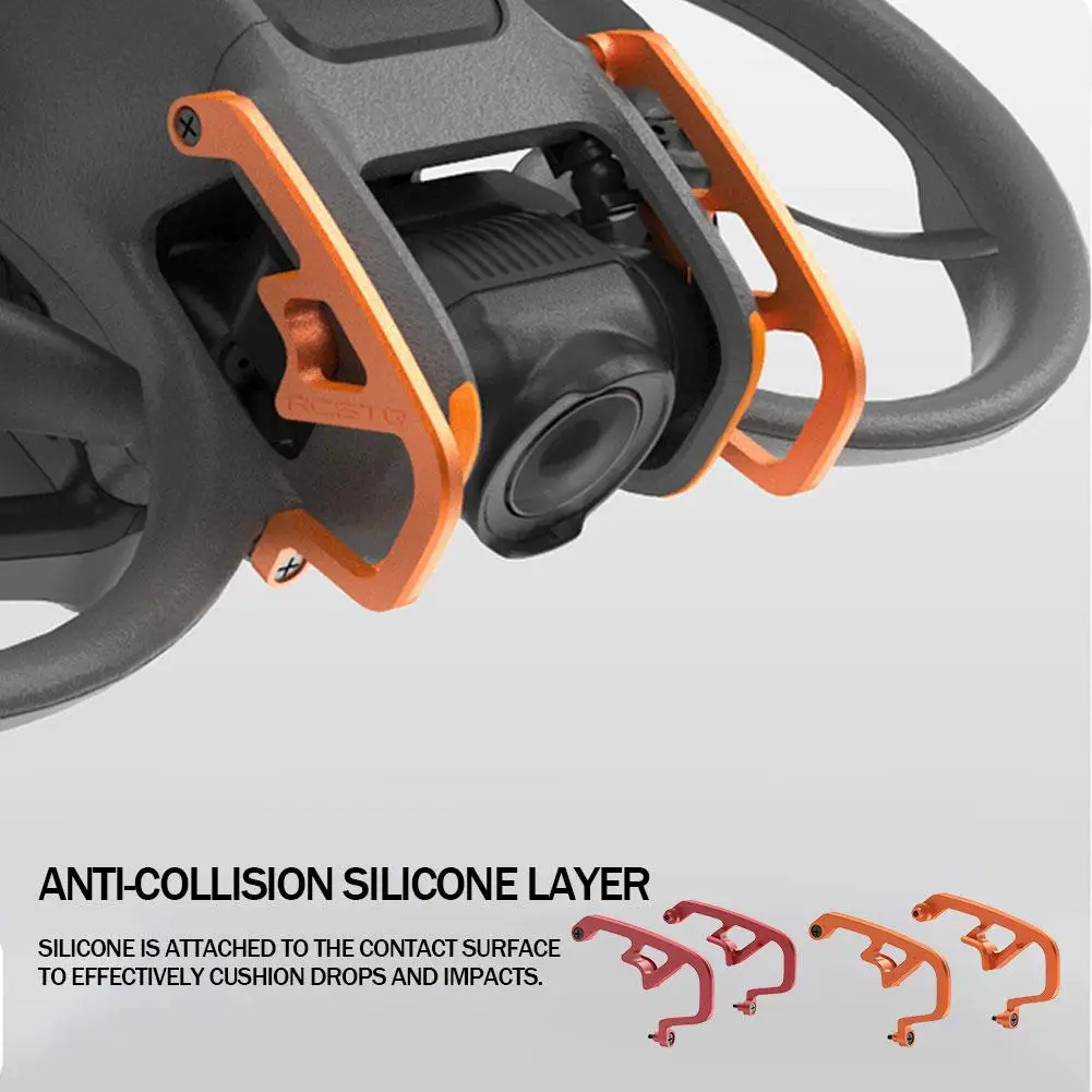 Für DJI Avata 2 Drone Aluminium Legierung Stoßstange Bar Anti-Kollision Gimbal Objektiv Schutz Schutz Bar Für Avata 2 Drone zubehör