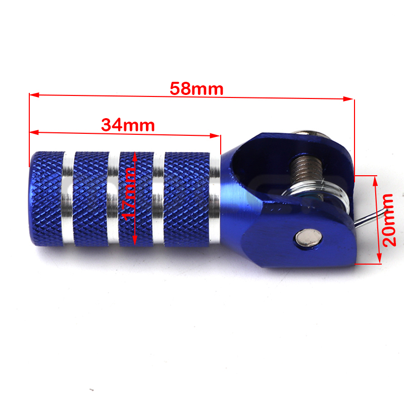 Pengganti Ujung Tuas Pemindah Gigi Billet CNC untuk SX SXF EXC EXCF XCW XCF SMR CRF YZF WRF KXF KLX RMZ MX Enduro