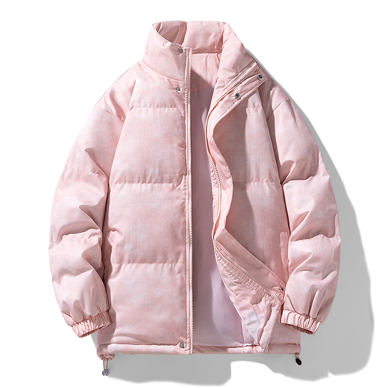 Winter Neue Männer Einfarbig Parkas Qualität Marke männer Stehen Kragen Harajuku Warme Dicke Jacke Männlichen Mode Casual Parka Mantel