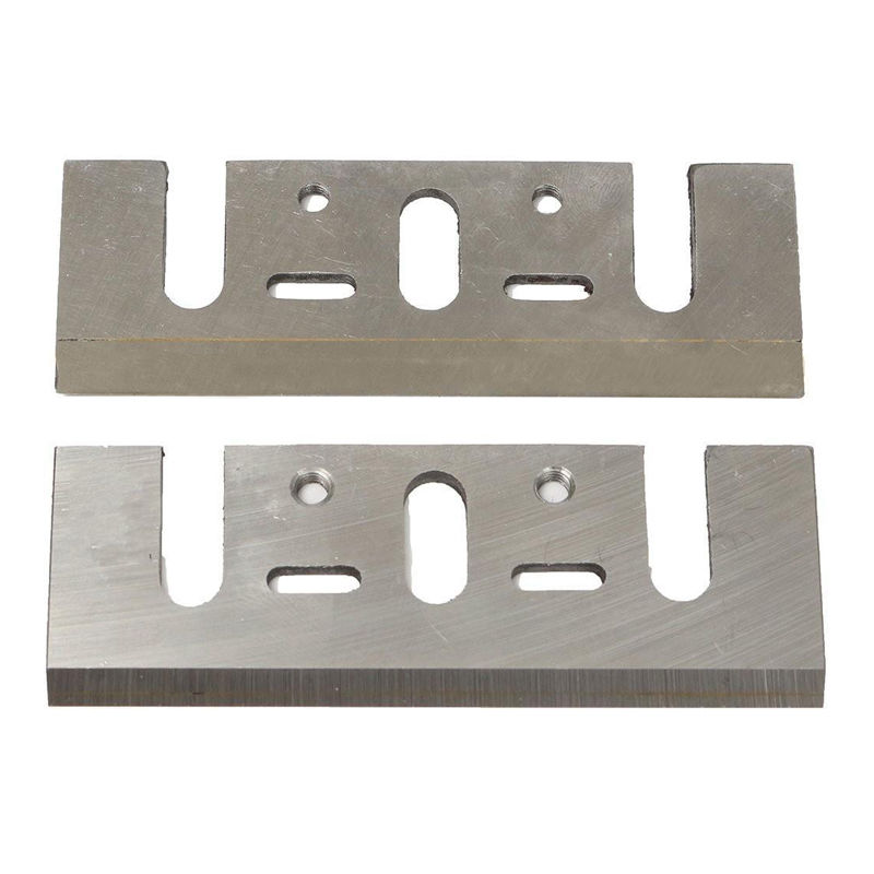 Makita 1900B KP0800 F20 DEWALT D26676 DW680 용 2Pcs 82mm 목재 대패 블레이드 전기 대패 칼 교체