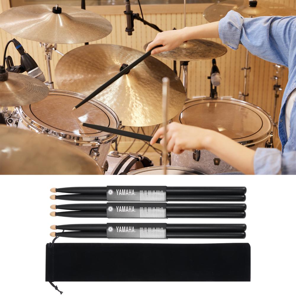 1 Pair New Maple Wood Drumsticks Classic 5A Drum Sticks Musical Instruments