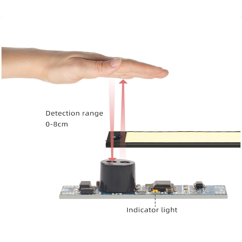 5v12v 24V 4A Bật/Tắt Mờ Touchless Ir Tay Quét Sóng Wardobe Tủ PIR Cảm Ứng Cảm Biến