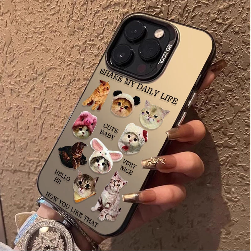 Casing Pelapis Desain Anjing Kucing Lucu Lucu untuk Xiaomi Redmi Note 14 13 12 11 Pro Plus 4G 5G 12S 11S 10S 10 9 9S 12C 13C 14C A3 A4