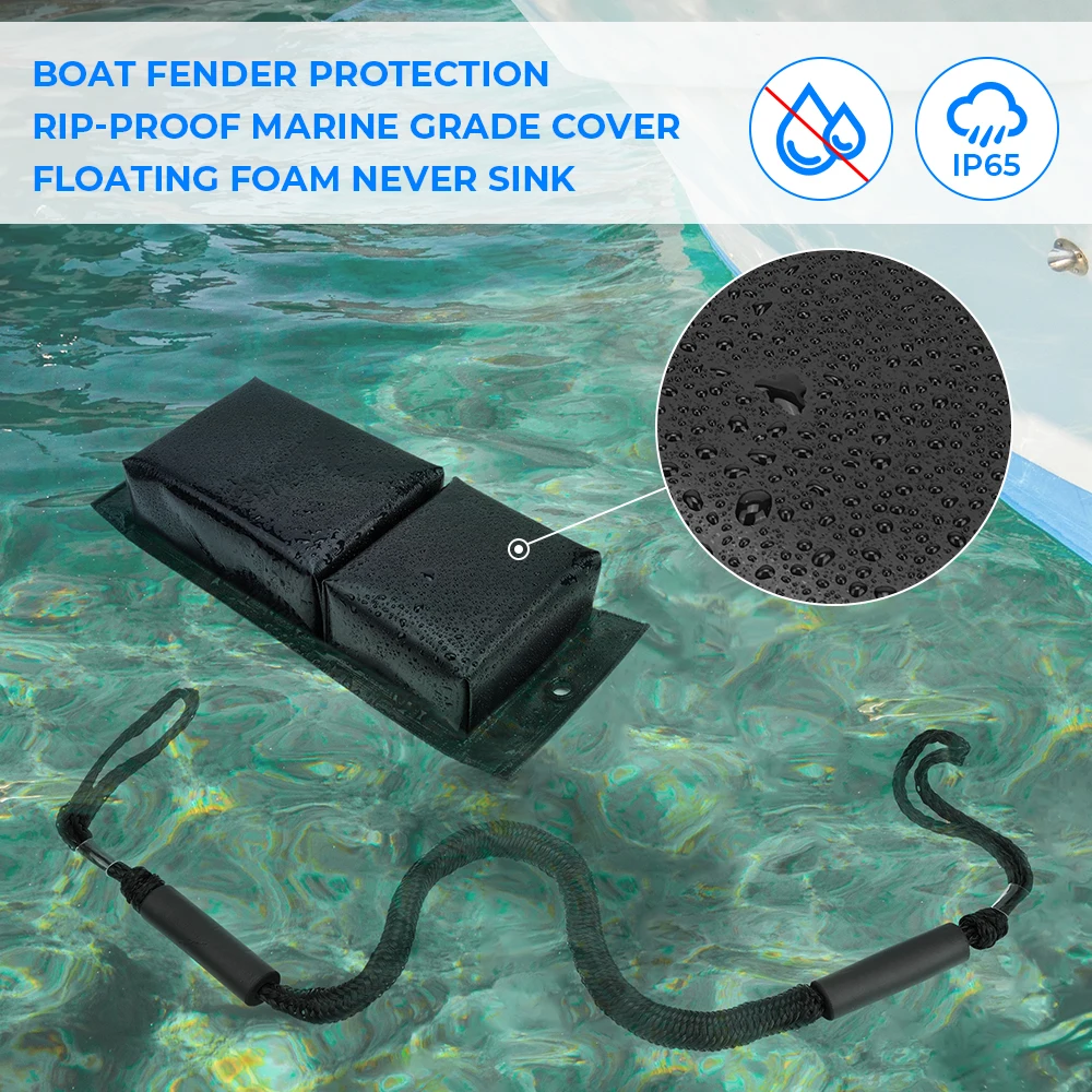 Universal barco fender bungee doca linha encaixe corda alongamento corda de amarração cabo de choque âncora encaixe corda para iate jet ski