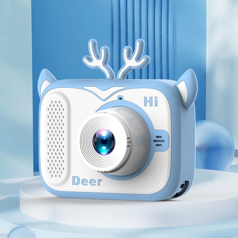キッズデジタルカメラのおもちゃ女の子男の子漫画子供デジタルカメラインスタントプリント 1080P HD スクリーン屋外おもちゃ誕生日ギフト
