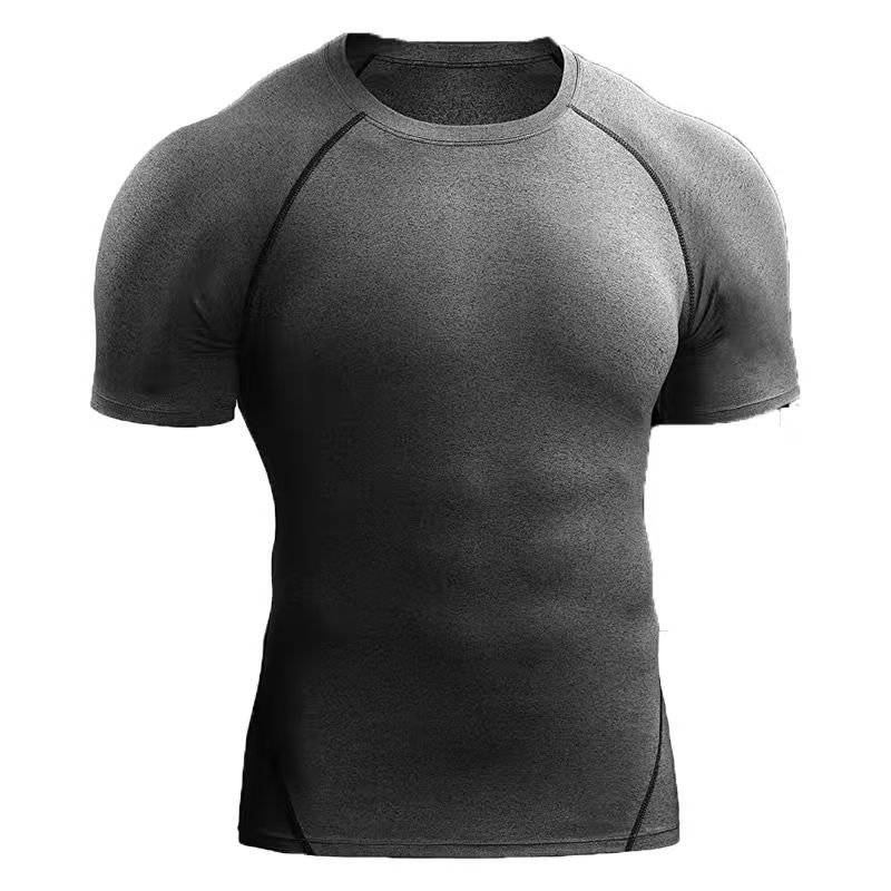 フィットネスウェア メンズ アウトドア スポーツ 速乾 半袖 Tシャツ トレーニング プロ ランニング ストレッチ タイトフィット ウェア ヨガ