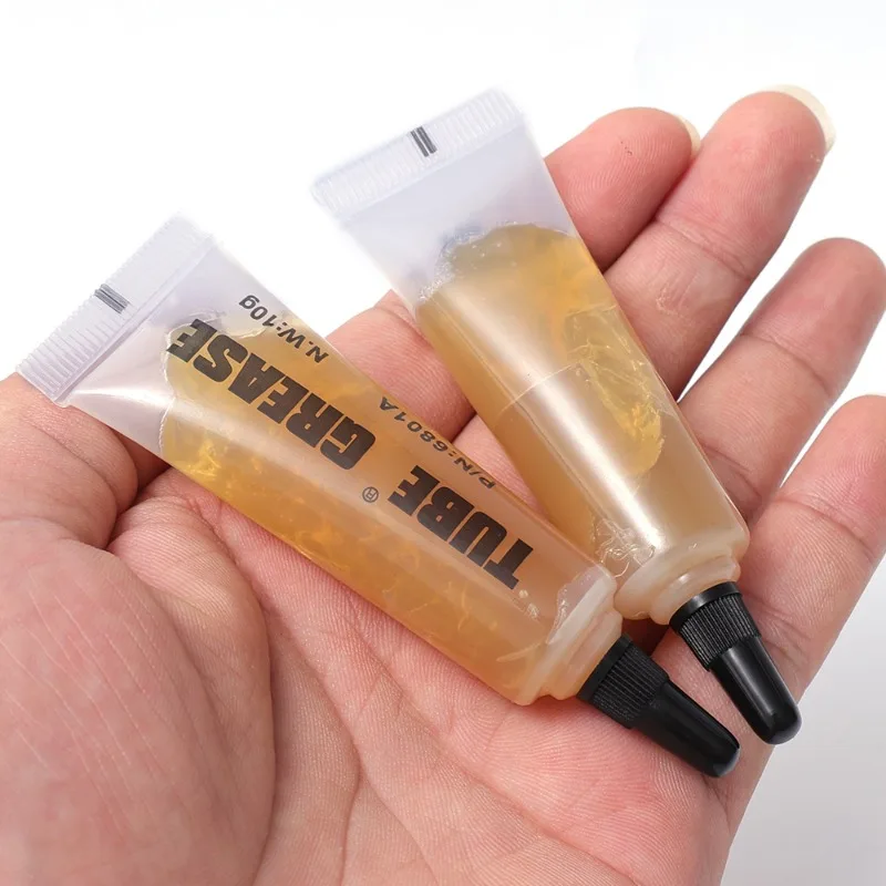 10 グラムベアリングギアチェーングリースプロフェッショナル機械ギアグリースベアリングオイル自転車ホイール潤滑剤プラスチックシリコーングリース