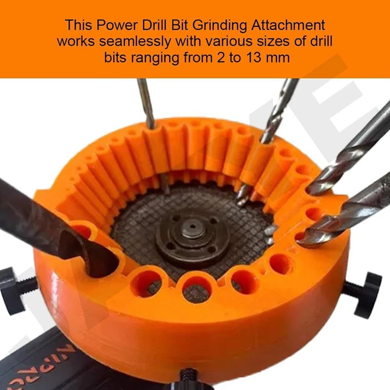 Multipurpose Drill Bit Grinding Sharpener Polishing Grinding Tool Powered Tool Parts Applicable Angle Grinder