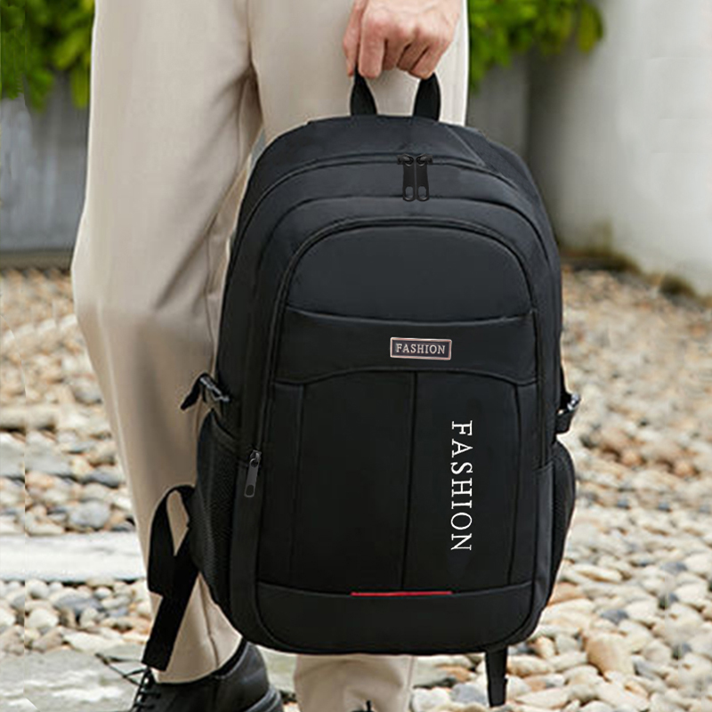 Men's and women's high-quality double-shoulder bags, casual and simple travel computer bags, student schoolbags