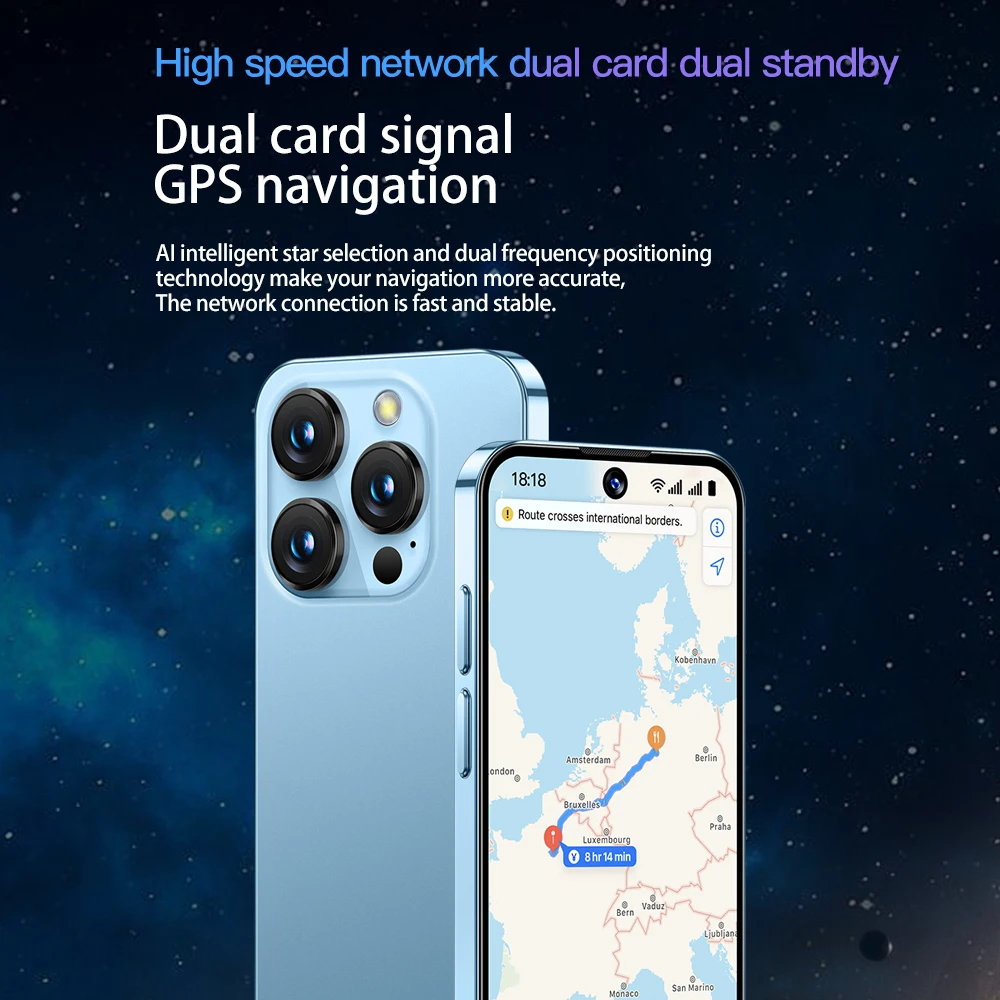 SOYES XS19 Mini Smartphone 3,88 pulgadas 2GB RAM 16GB ROM Android10.0 con reconocimiento Facial Dual SIM en espera red 3G teléfono pequeño