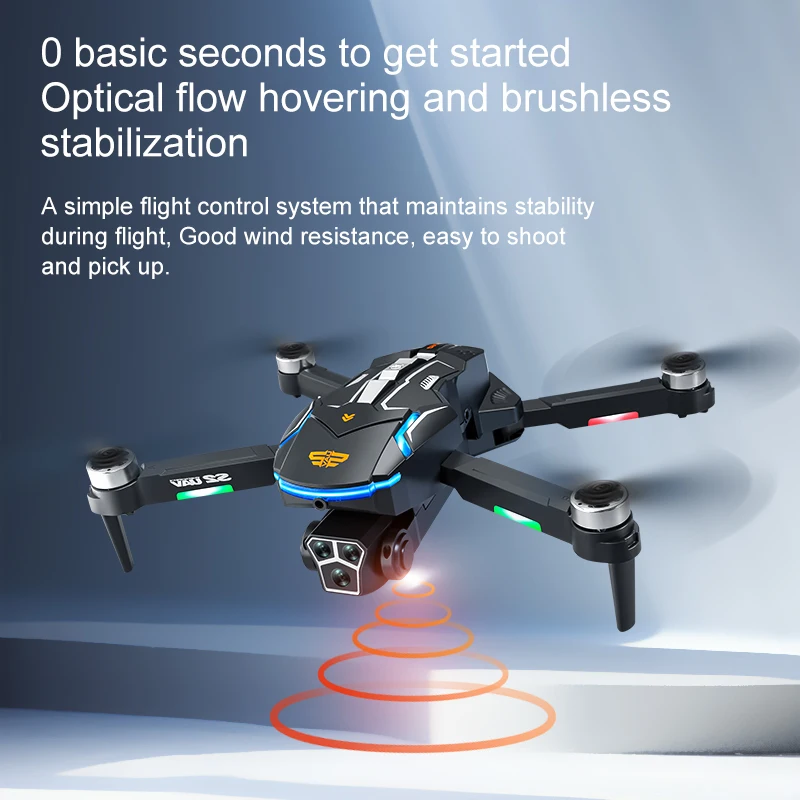 Xiaomi S2 Drone Professional 8K HD Dual Triple camera Obstacle Avoidance Foldable Quadcopter Drone With Screen Remote Control