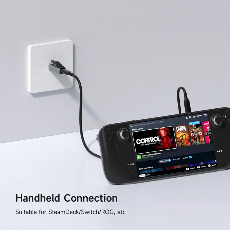 Hagibis USB-C-auf-Ethernet-Adapter, 1 Gbit/s, Gigabit-USB-C-Buchse auf RJ45-Stecker, Netzwerkkonverter für MacBook Pro, iPhone 16 iPad, XPS