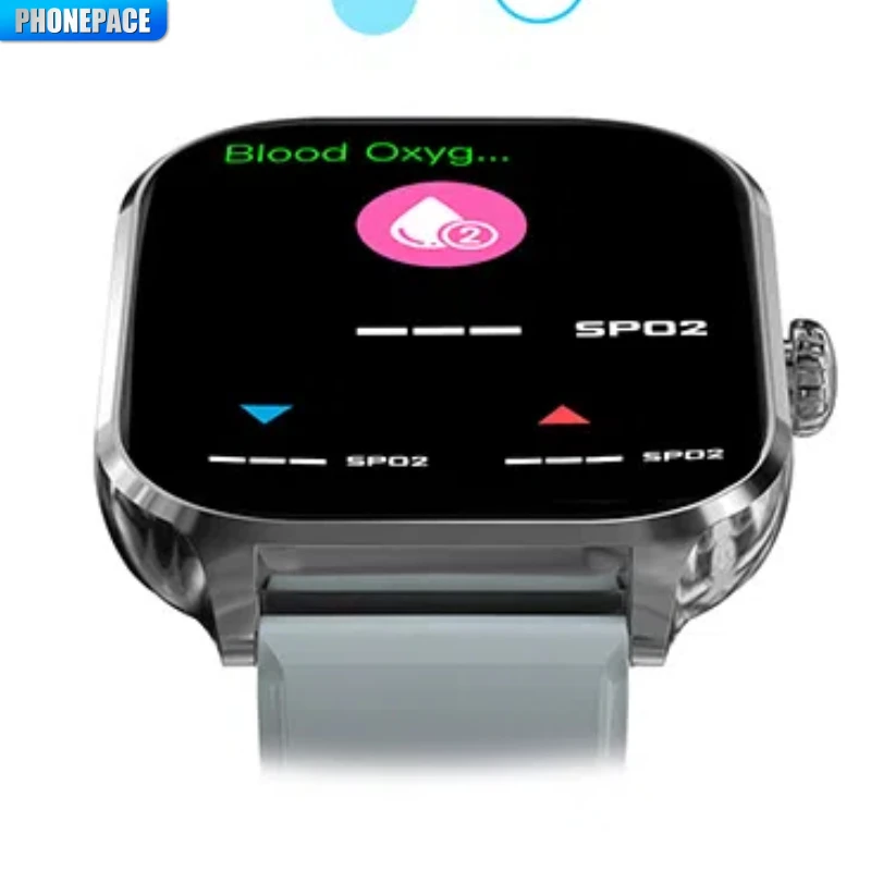 PHONEPACE H9 Inteligentny Zegarek Połączenia Bluetooth Zdjęcia z Odległości Monitorowanie Snu Wiele Trybów Sportowych Pomiar Tętna Krwi