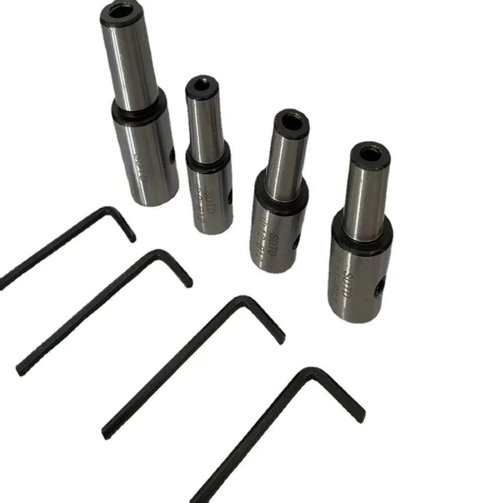1 Buah 5mm 6 8 10 12 14 15 16mm konektor chuck bor B10 B12 B16 B18 adaptor chuck tapper untuk mesin bor