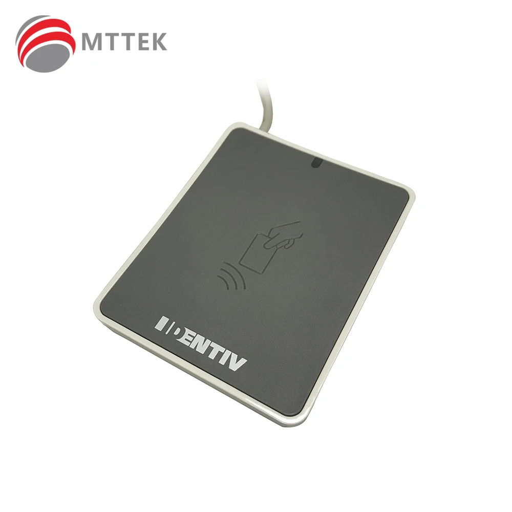 UTrust 3700 F lector de tarjetas inteligentes sin contacto, compatible con ISO/IEC 14443 y combina NFC