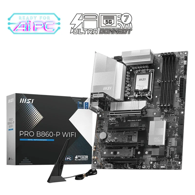 MSI оригинальный WIFI7 антенный приемник сигнала EZ-Plug для материнской платы Pro B840 B850 Z890 MAG B860-P B860M-A GAMING PLUS