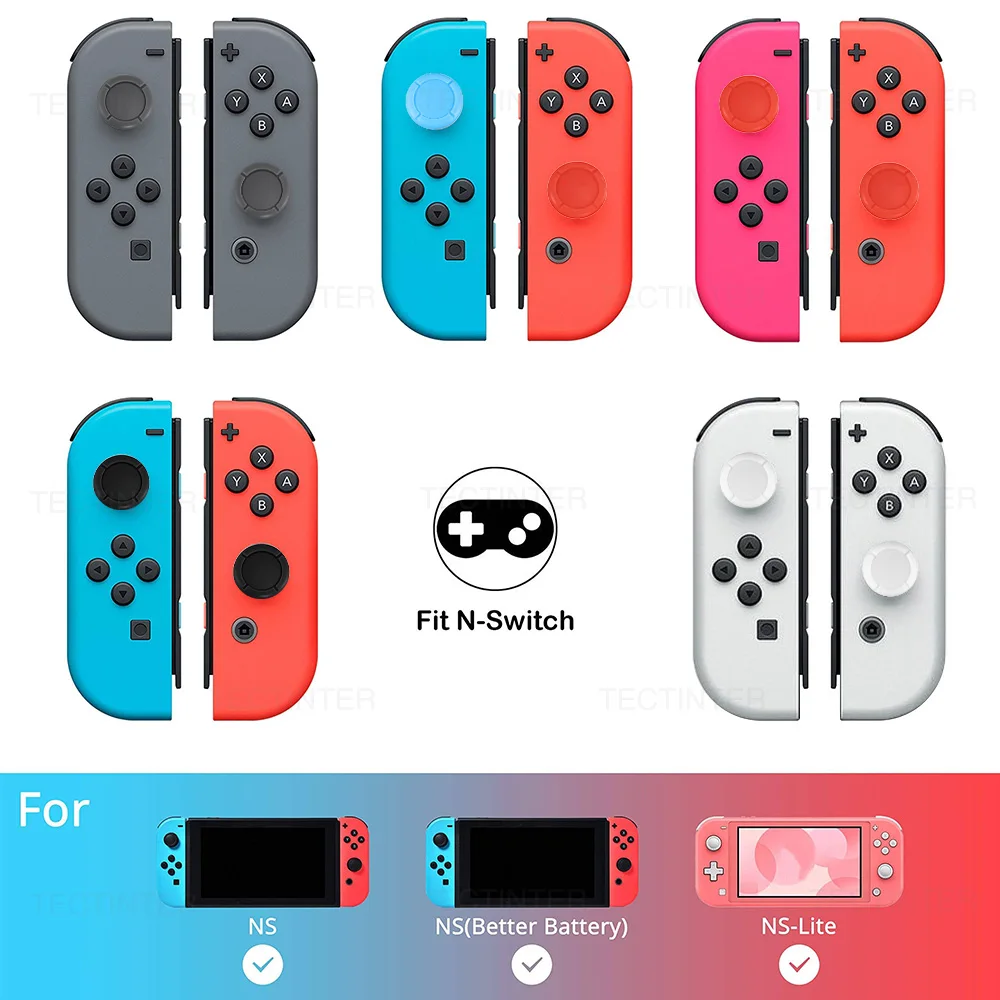 3D Analog Thumb Grip Replacement Caps For Nintendo Switch/OLED/Lite Joy-Con Controller Joystick Cover Button for NS Accessories