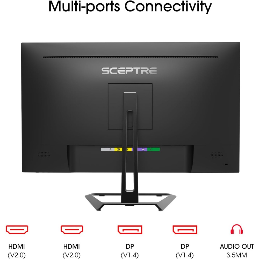4K IPS 27" 3840 x 2160 UHD Monitor up to 70Hz DisplayPort HDMI 99% sRGB Build-in Speakers, Black 2021 (U275W-UPT)