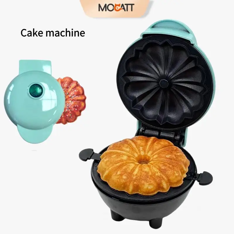 MOCATT Nueva máquina para hacer pasteles, hornear, sándwiches, tostadora, máquina para hacer desayuno, postre, aparato de cocina multifuncional