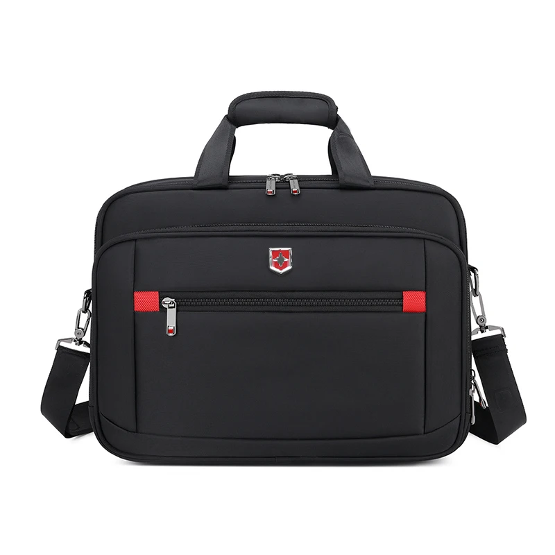 Impermeável Oxford pano Laptop Bag, Maleta de Negócios Masculina, Bolsa de Computador, Carteira, Shoulder Travel, Messenger Bags
